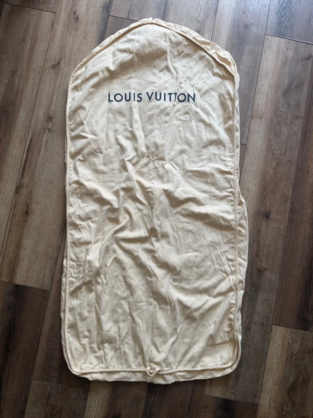 Louis Vuitton Cream Garment Cover